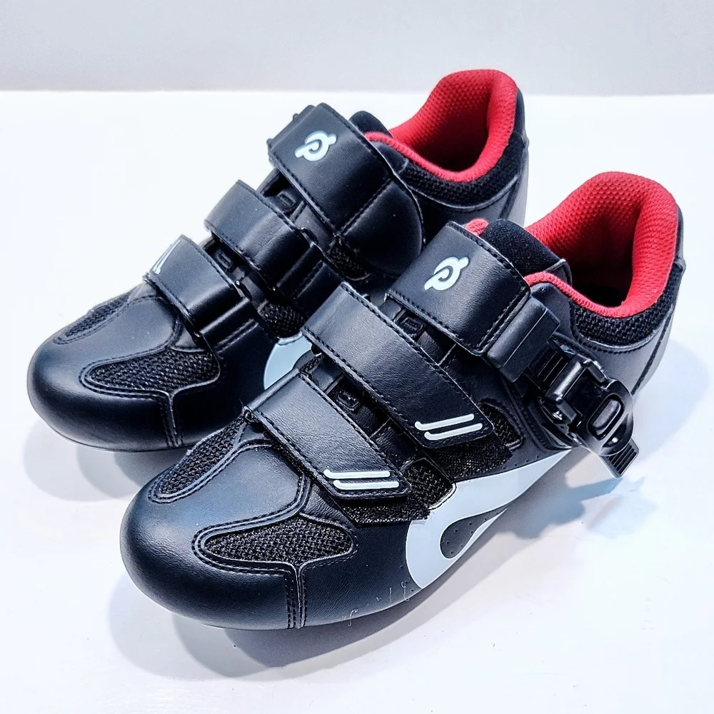 Peloton Cycling Shoes Womens US 7 EU 38 Black Spin Bike Indoor (No Cleats)